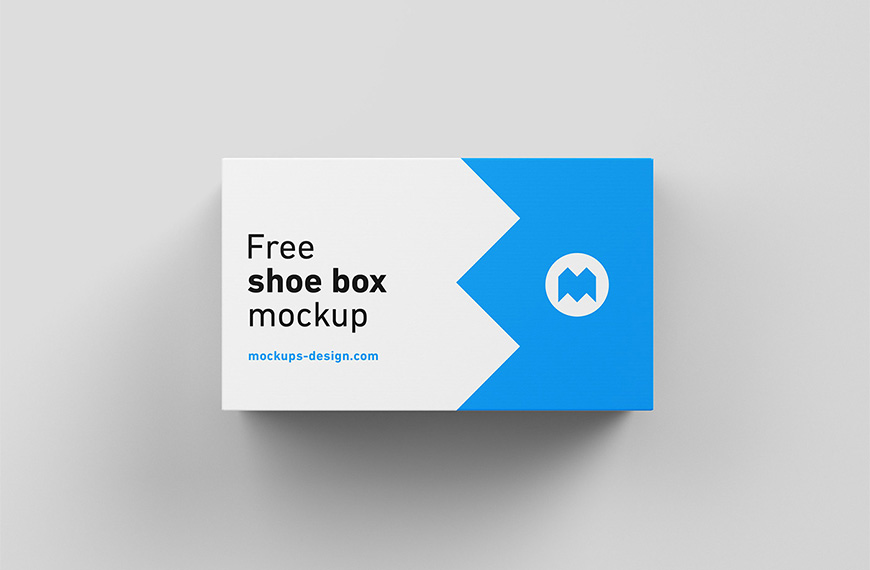 Shoe Box Mockup