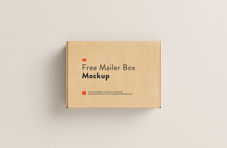 Mailer Box Mockup