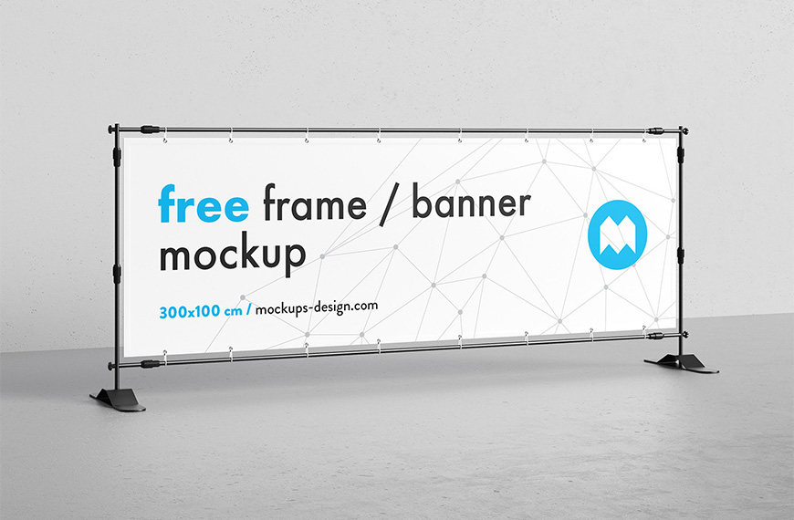 Banner Frame Mockup
