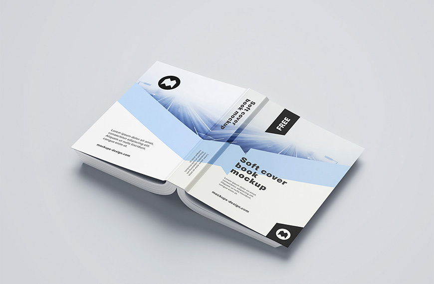 Softcover Book Mockup