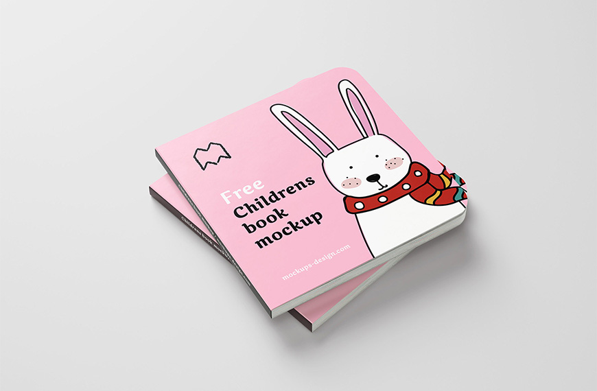 Childrens Book Mockup